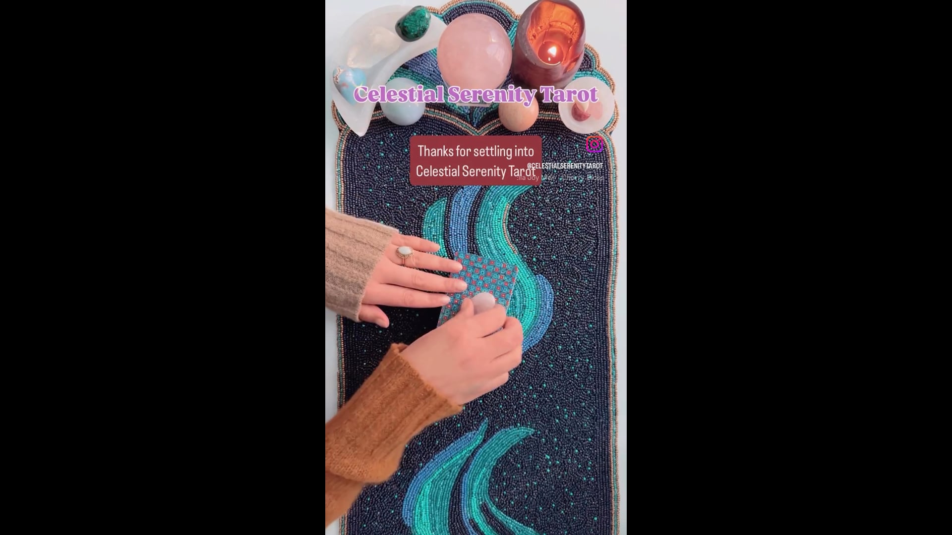 Promotional video thumbnail 2 for Celestial Serenity Tarot