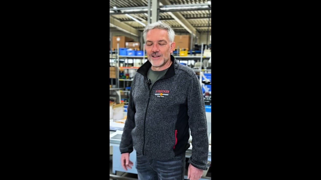 Modernes Maschinen-Kurzvideo für Social Media