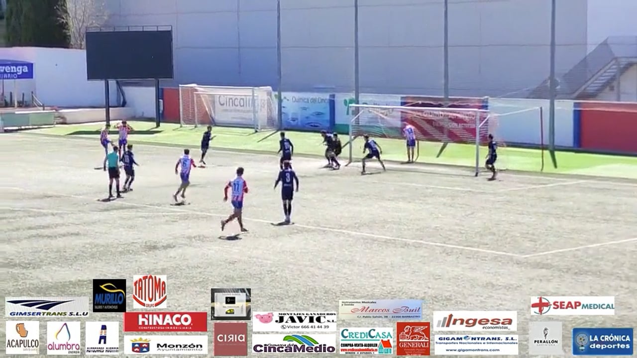 (RESUMEN y GOLES) At Monzón Alumbra 2-1 La Almunia de Doña Godina / J 28 / 3ª RFEF