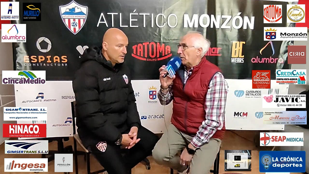ISMAEL MARIANI (Entrenador Monzón) At MonzónAlumbra 2-1 La Almunia de Doña Godina / J 28 / 3ª RFEF