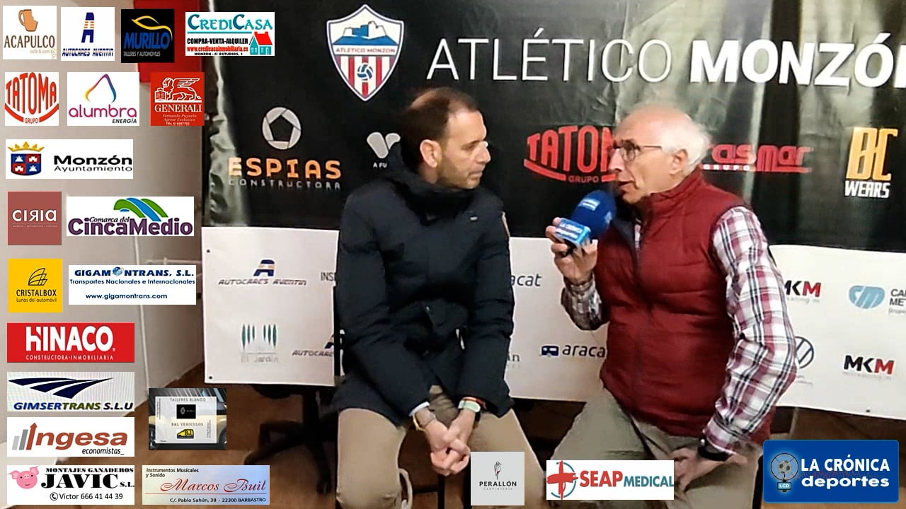 IVAN  BALLESTERO (Entrenador La Almunia de Doña Godina) At Monzón 2-1 La Almunia / J 28 / 3ª RFEF