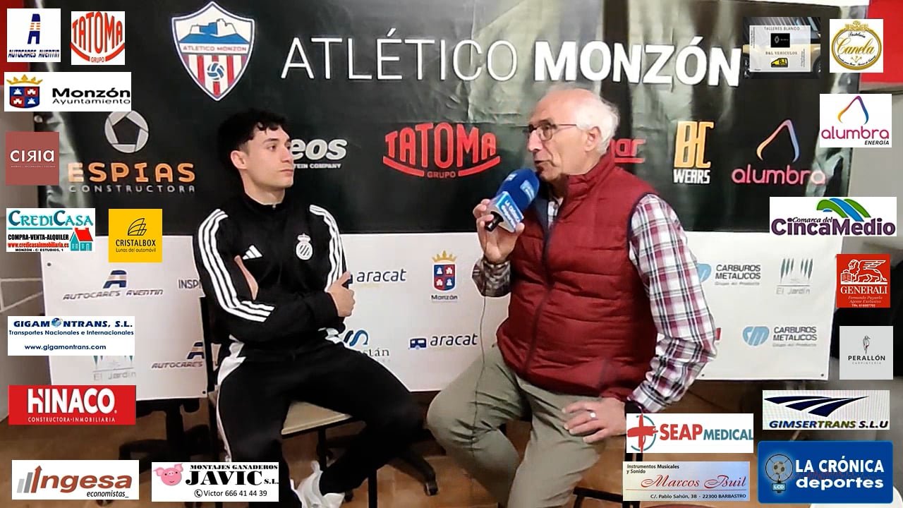 ALVARO  GIL (Jugador La Almunia de Doña Godina) At Monzón 2-1 La Almunia / J 28 / 3ª RFEF