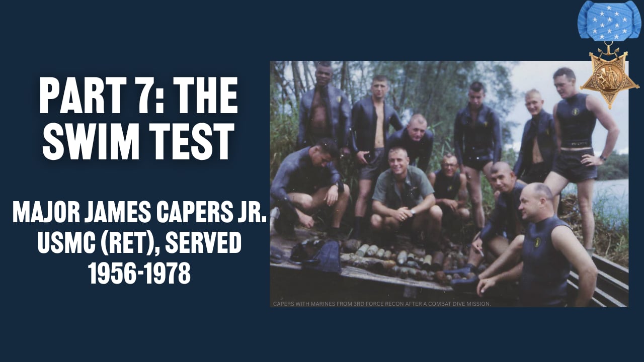 James Capers - Part 7: The Swim Test