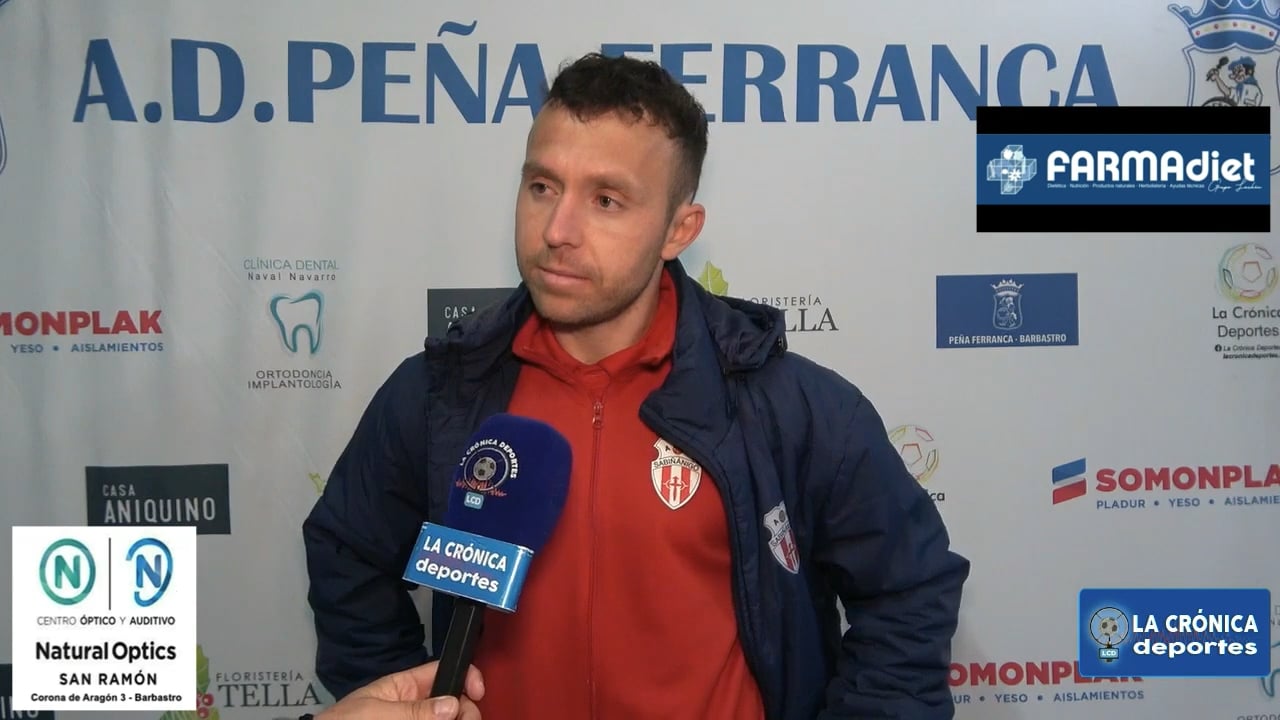FERNANDO ARNEDILLO (Jugador Sabiñánigo) Peña Ferranca 1-7 AD Sabiñánigo / Jor. 26 - Preferente Gr 1