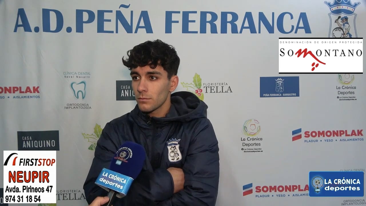 NAVARRO (Jugador Peña Ferranca) Peña Ferranca 1-7 AD Sabiñanigo / Jor. 26 - Preferente Gr 1