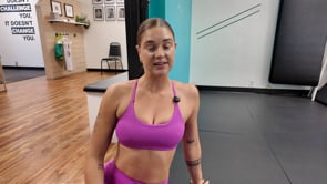 SL Hamstring Stretch against door jam
