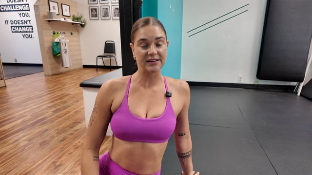 SL Hamstring Stretch against door jam