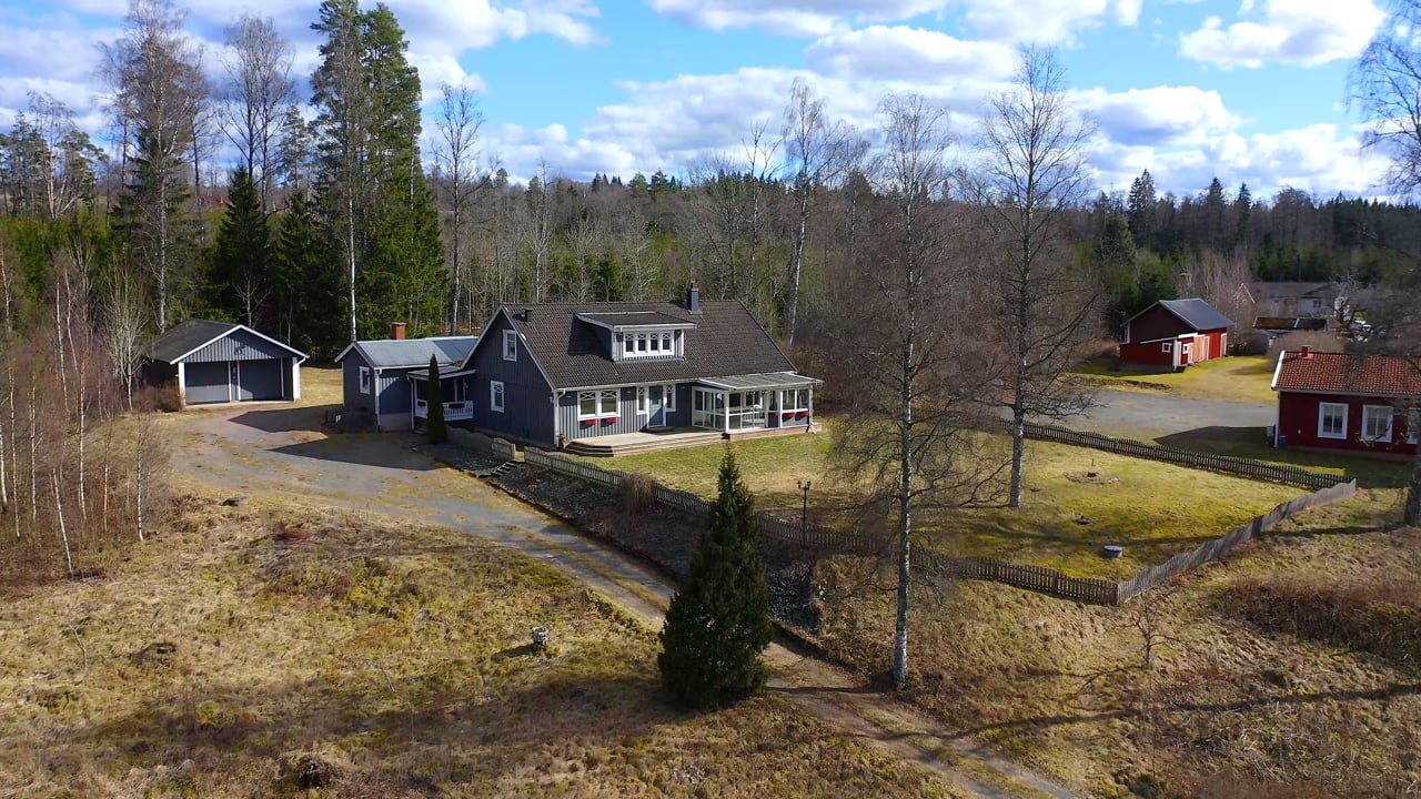 8 rum Villa på Skullaryd Gläntan 1 Skullaryd Nässjö kommun - video