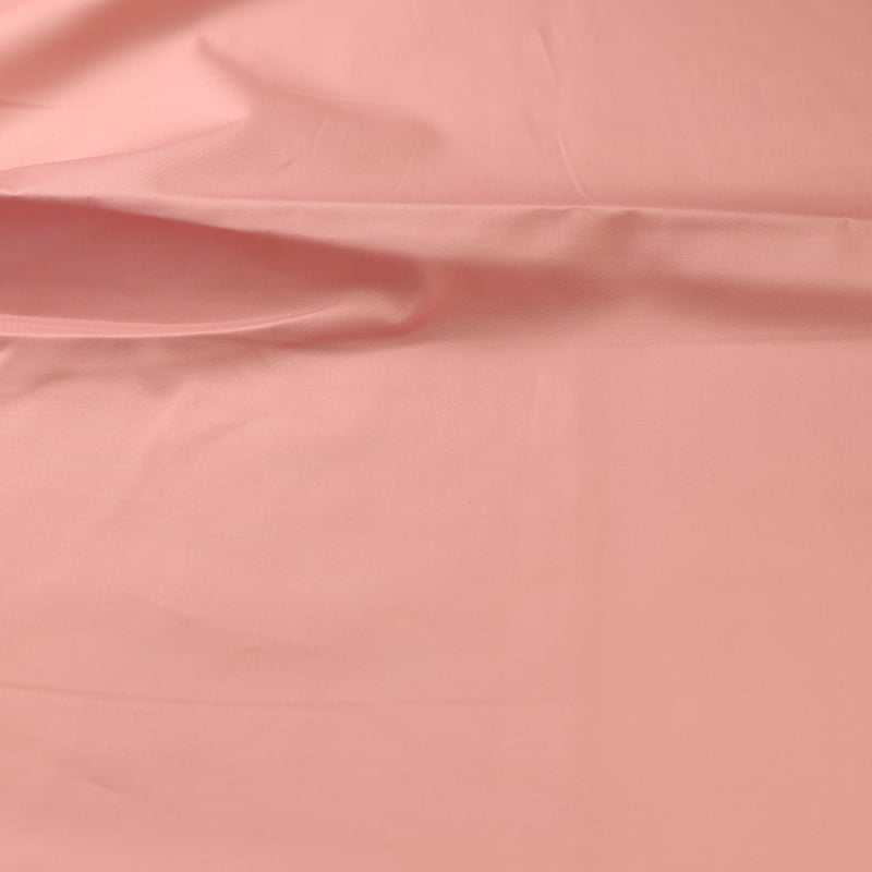 Vidéo: Satin mat coton & élasthanne – Rose
