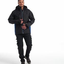 Vidéo: Veste de travail hiver 3 couches imperméable