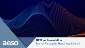 REM Implementation and Market Readiness Kick-Off Session - March 24, 2026