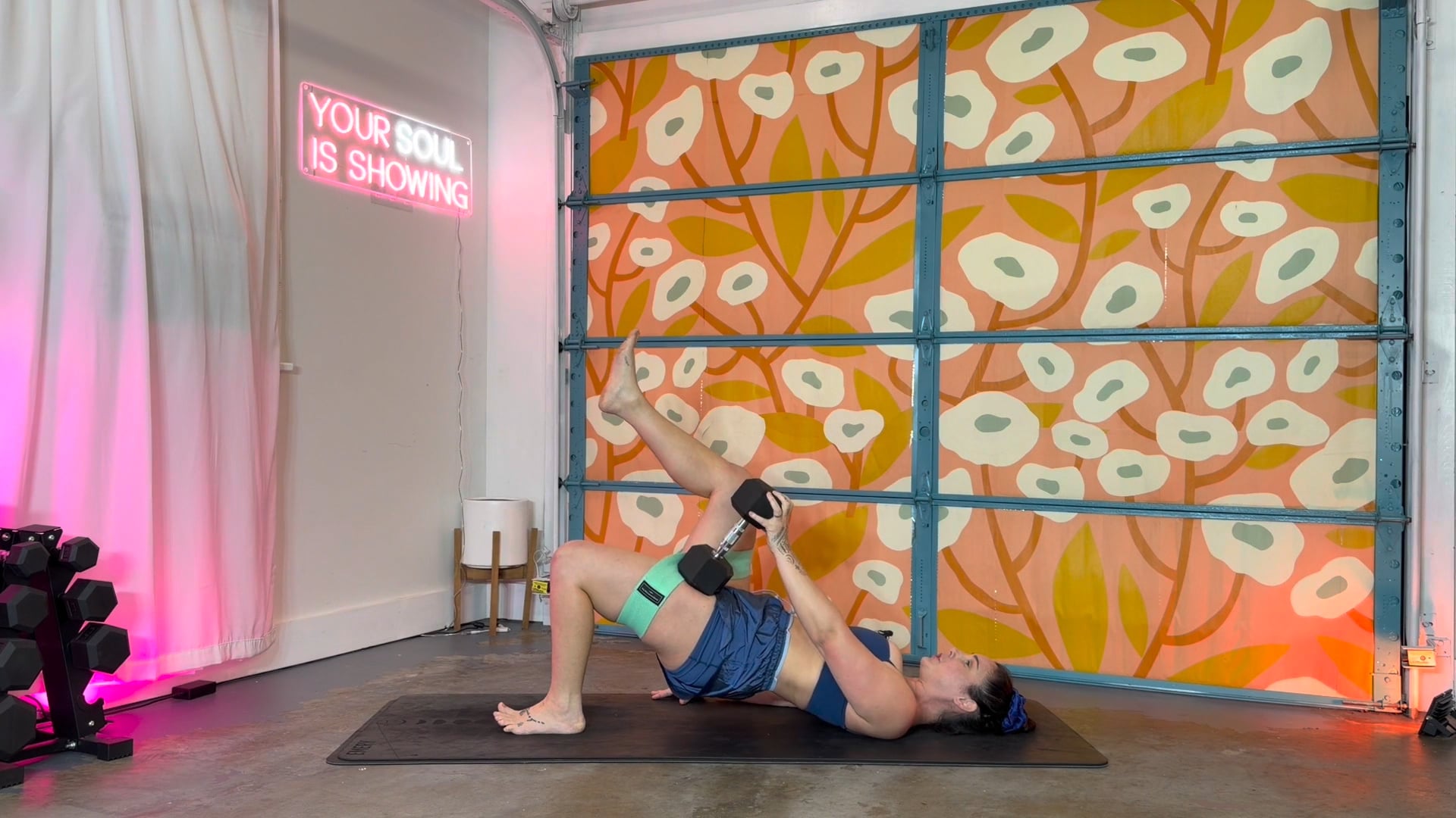 Lower Body - Band + Dumbbell - 68