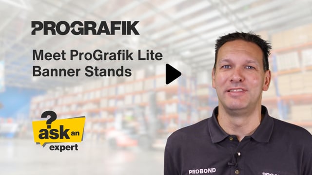 Ask an Expert - ProGrafik Lite Retractable Banner Stands