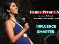 Henna Pryor, CSP - The Changing Psychology of Influence Speaker Reel
