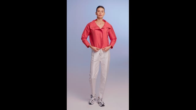 Jaqueta Tafetá Coral Daiana