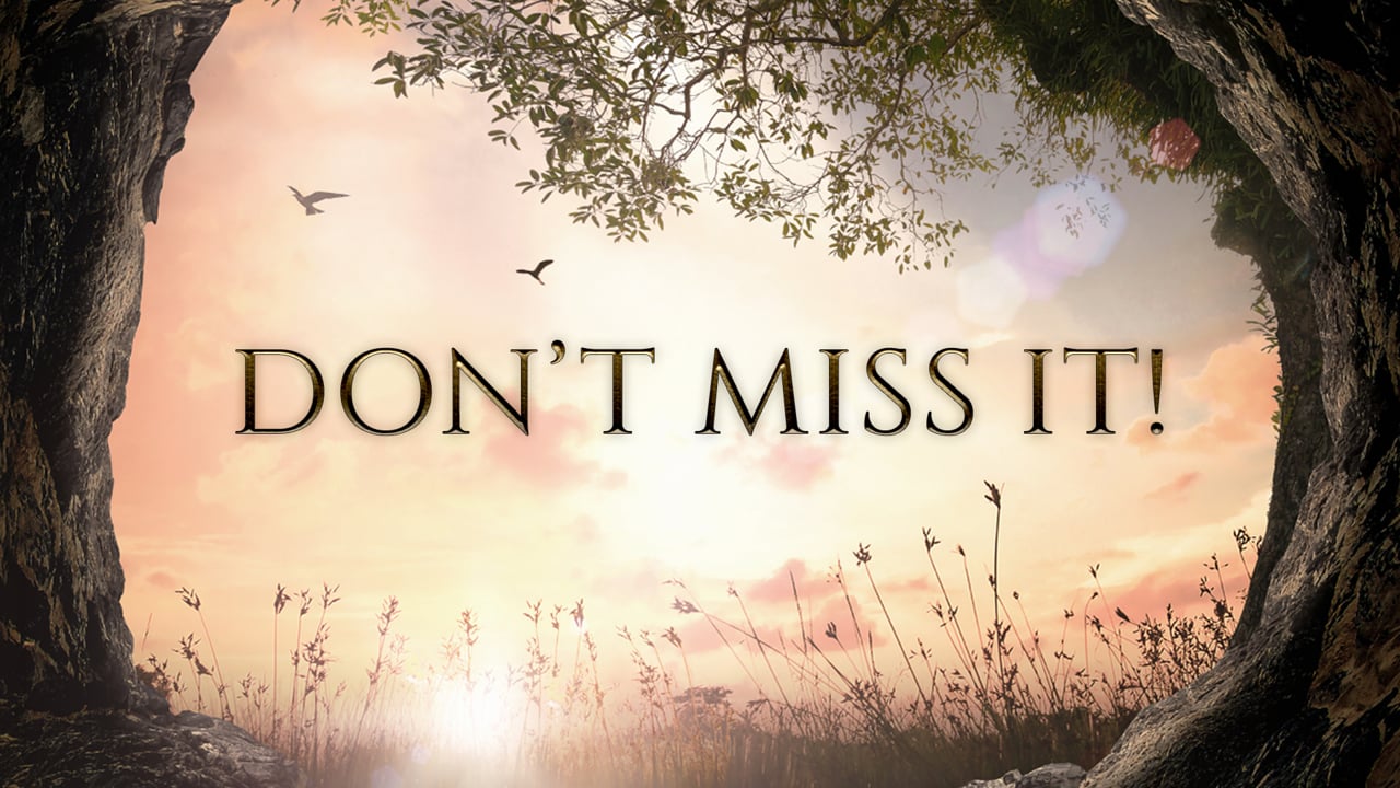 Don't Miss It – Week 2: “Do Right”