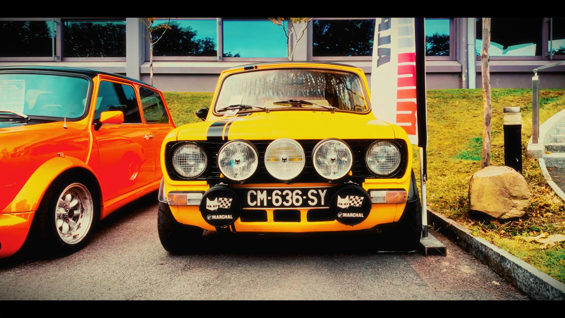 Swiss classic car meeting show