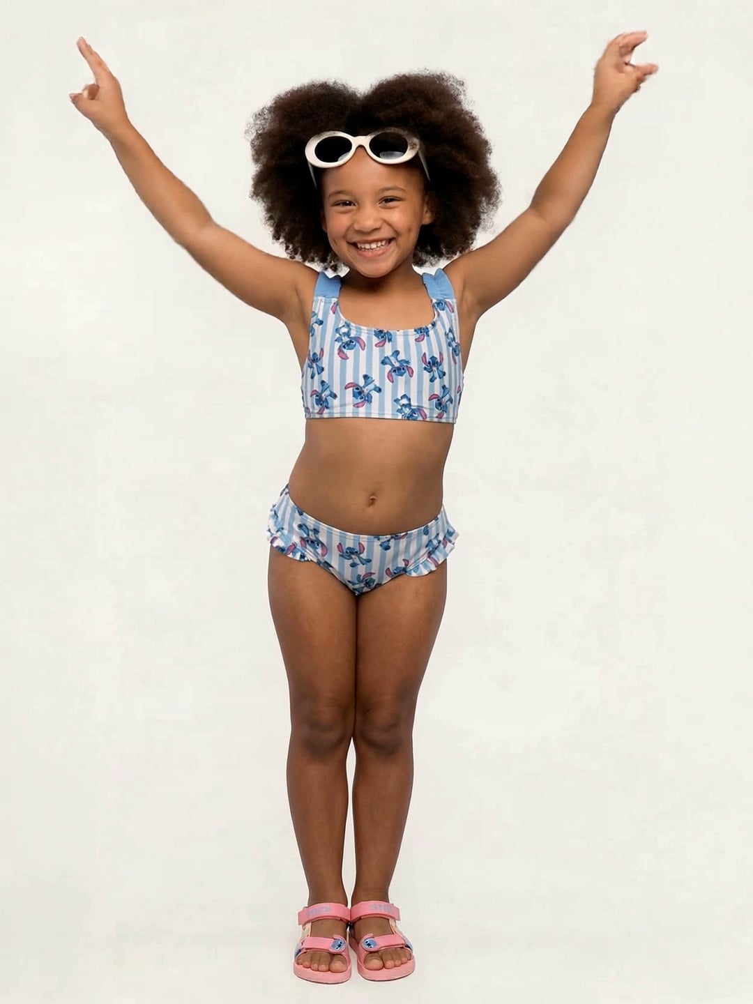 בגד ים 2 חלקים STITCH