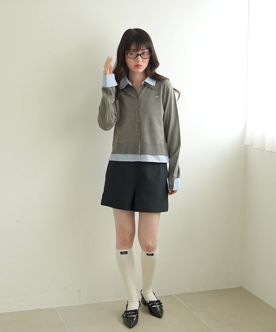 Wカラードッキングニット | [公式]ヘザー（Heather）通販