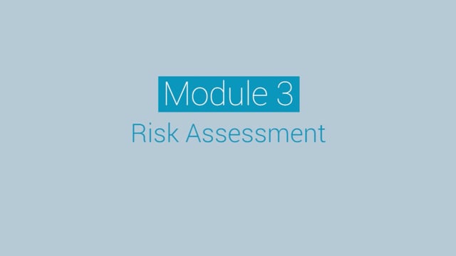 Module 3: Risk Assessment - Video Thumbnail