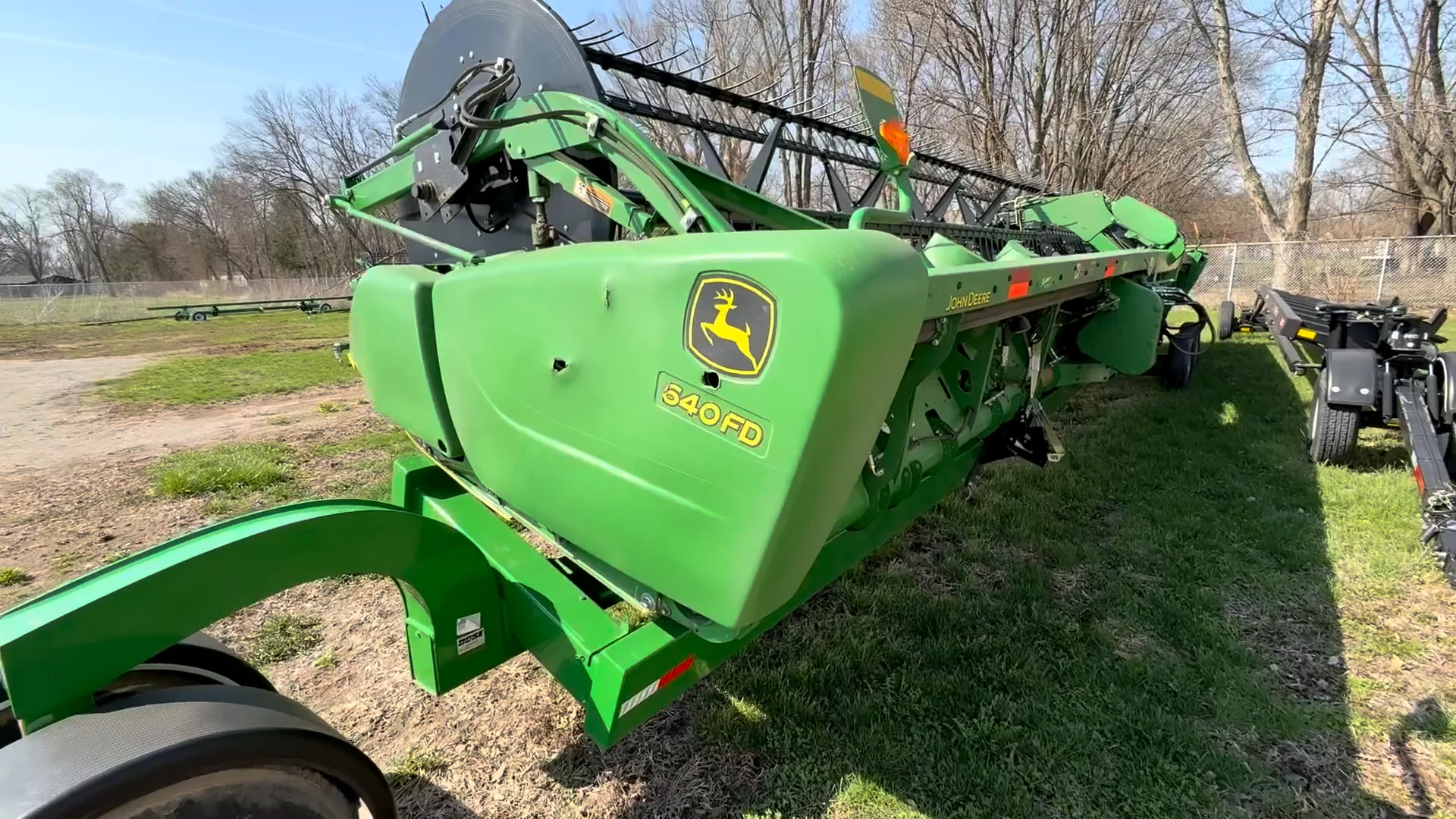 Used John Deere 640FD 662892 for Sale | Heritage Tractor