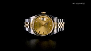Pre-Owned Rolex Datejust Mens 36mm Automatic Stainless Steel and 18kt Yellow Gold Watch