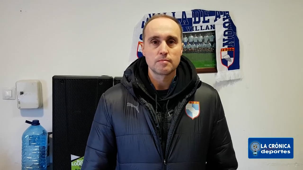 JESÚS DOMÍNGUEZ (Entrenador Alagón) Villa de Alagón 1-1 AD Rivas / Jor. 26 - Primera Regional Gr 3