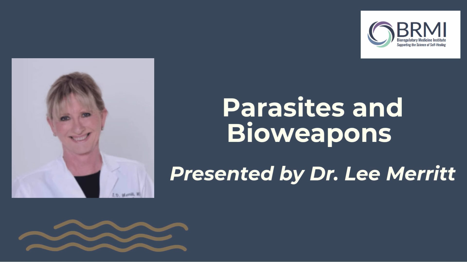Dr. Lee Merritt - BRMI Conference 2026 - Parasites, Biowarfare, and Cancer
