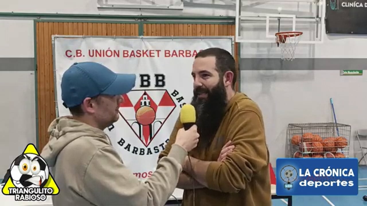 (UBB CERTIFICA UNA SALVACIÓN HISTÓRICA - ENTREVISTAS POST PARTIDO) Letra Corpórea Barbastro 100-96 Sandà CB Hospitalet / 3ª FEB Grupo C- A / Fuente: El Triangulito