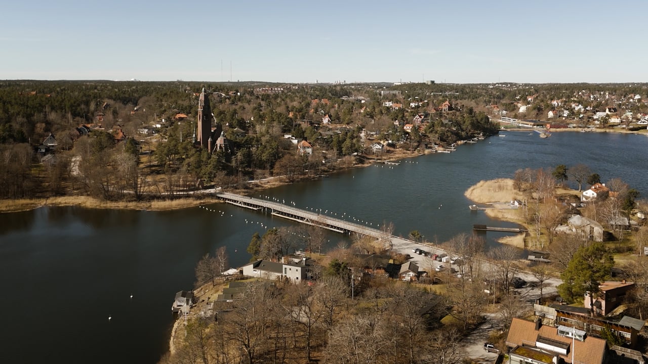 7 rum Villa på Ringvägen 56B Saltsjöbaden Nacka kommun - video