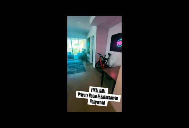 Beautiful Private a room in Hollywood! Main Photo