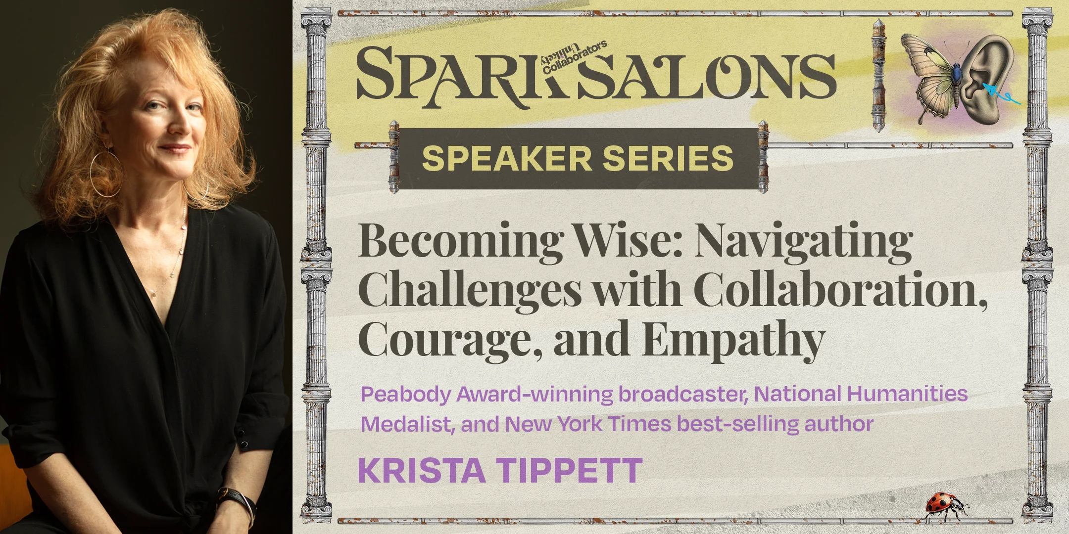 Becoming Wise: Navigating Challenges with Collaboration, Courage, and  Empathy with Krista Tippett