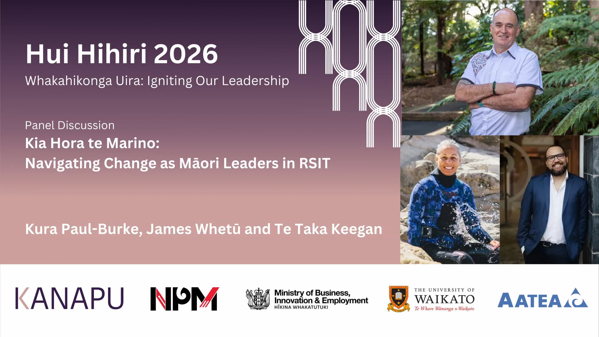 Hui Hihiri 2026 - Kia Hora te Marino: Navigating Change as Māori ...