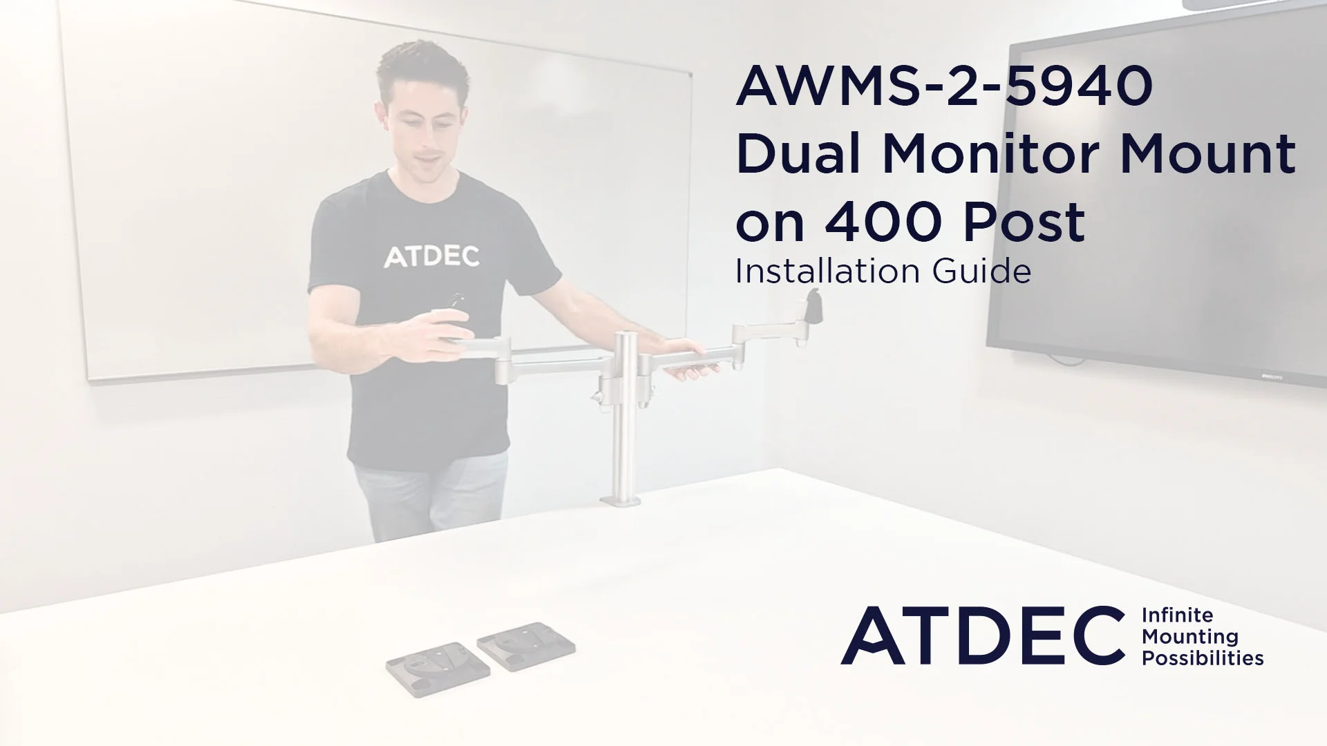 Atdec AWMS-2-5940 White