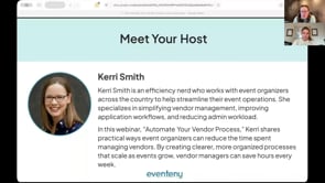 Webinar Replay: Automate Your Vendor Workflow and Save Hours on Your Next Event