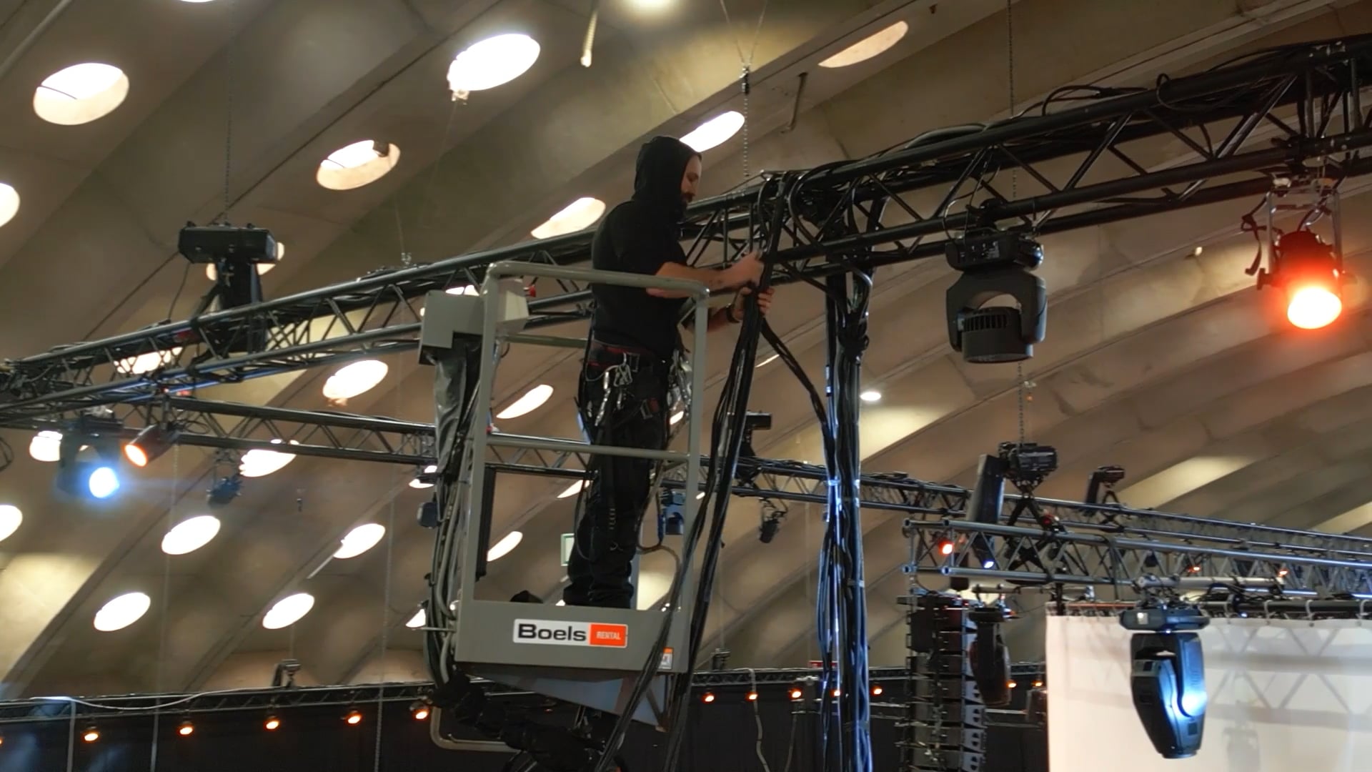 VideoLine - Behind the Scenes - Opbouw van een evenement