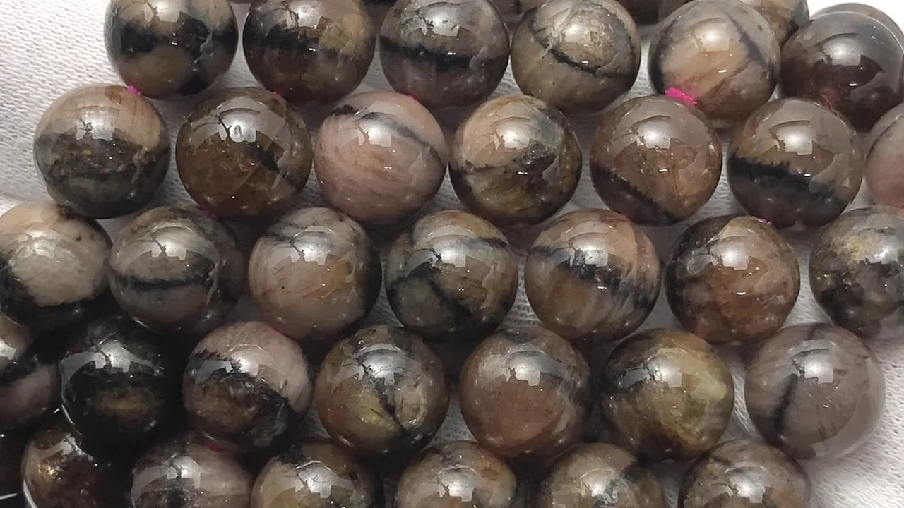 キャストライト ラウンド10mm ブレスレット｜天然石ビーズの卸問屋 