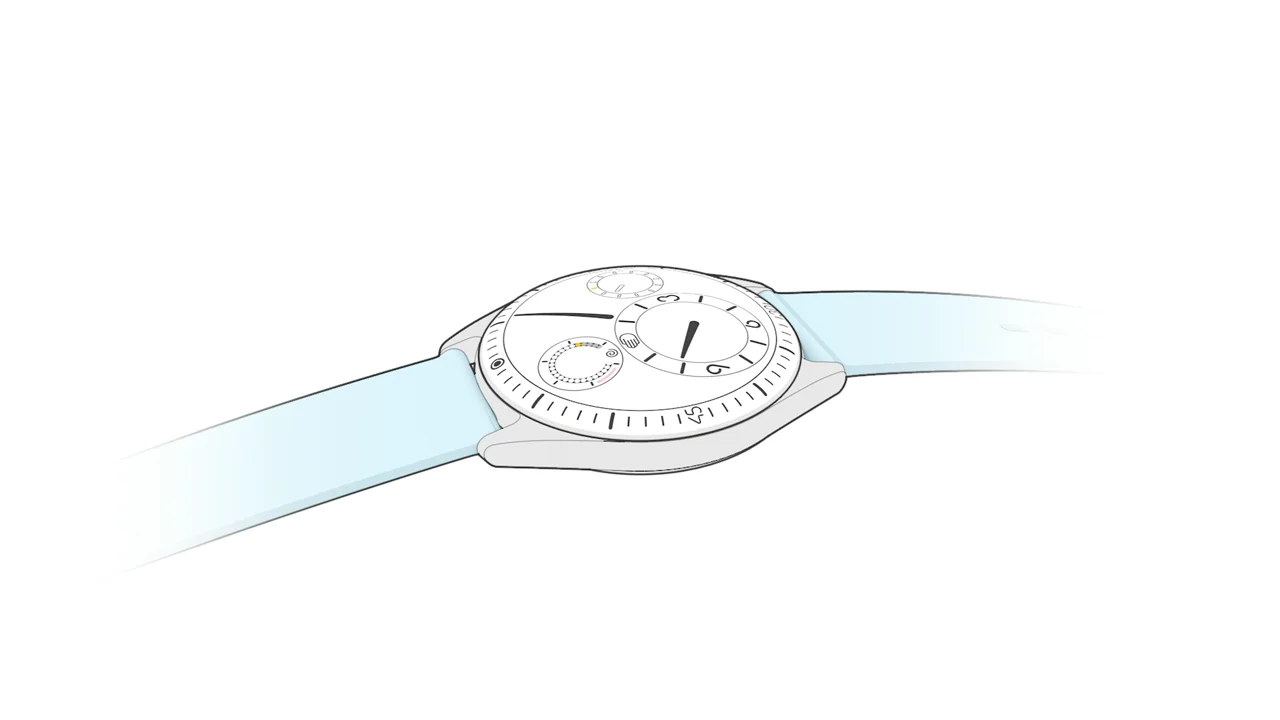Buy the Ressence TYPE 11 Sky | Contemporary Watch