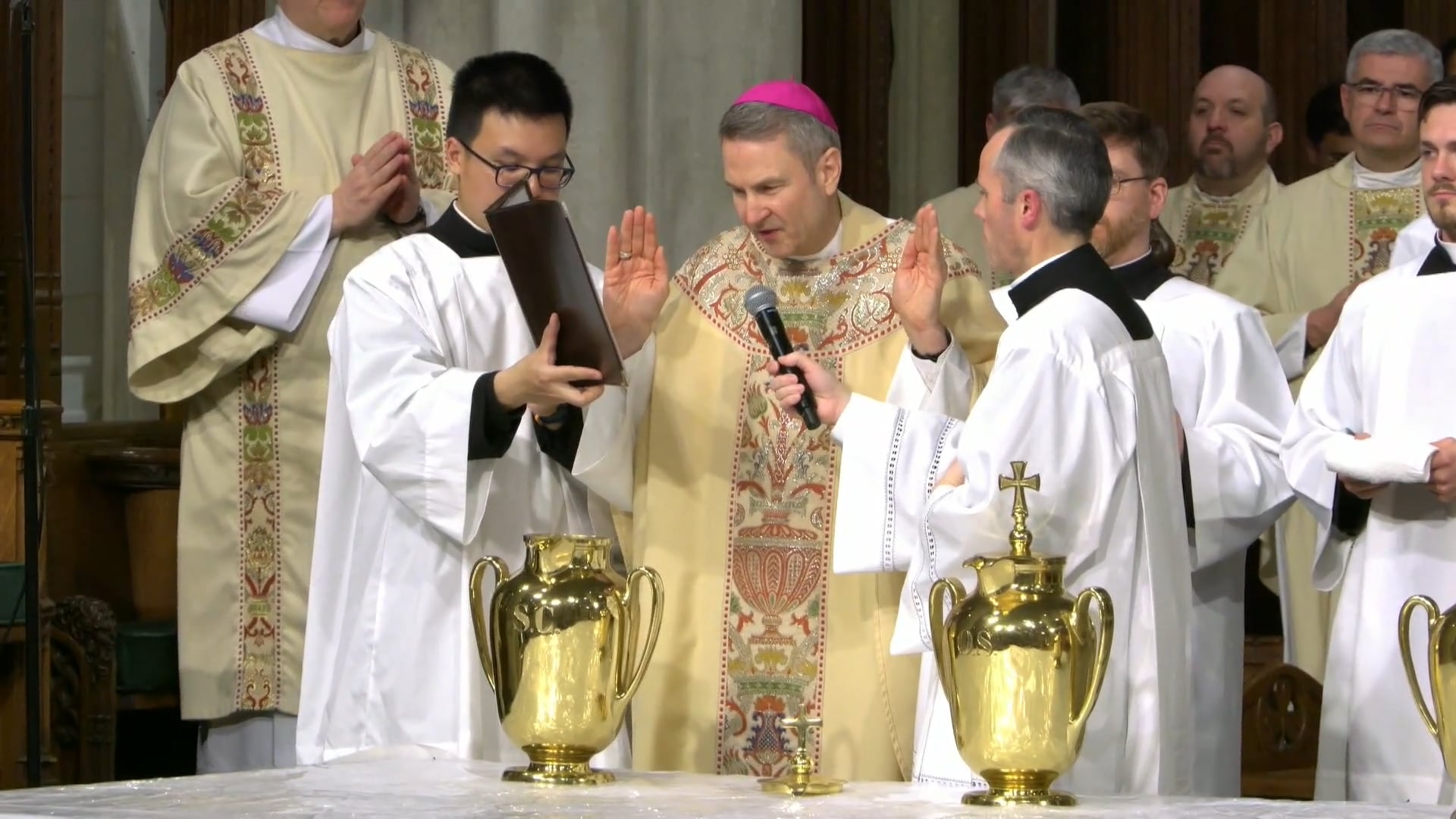 Chrism Mass from St. Patrick's Cathedral