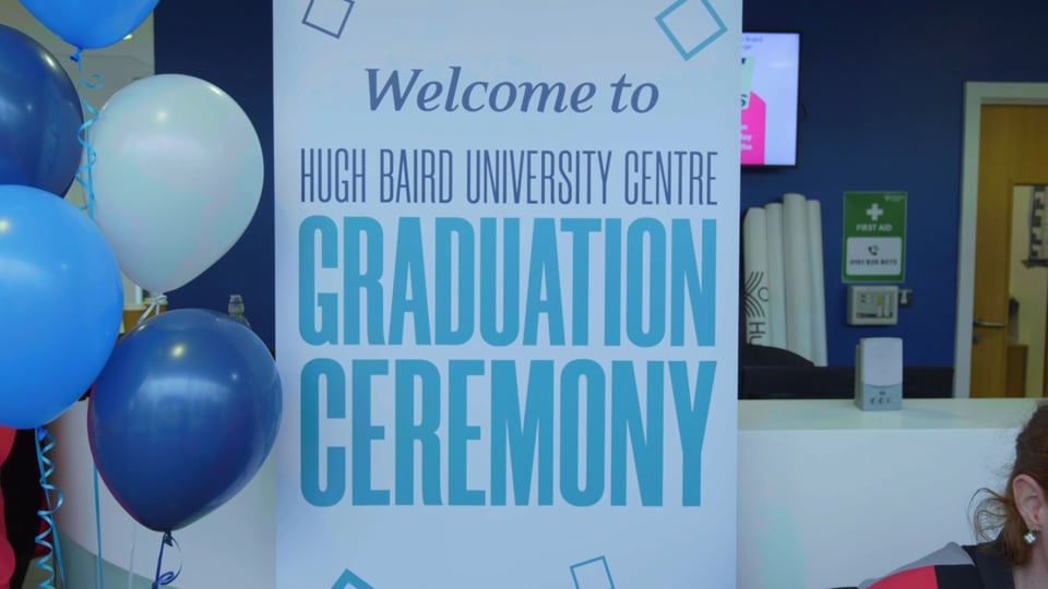 Capturing Graduation Day at Hugh Baird College University Centre