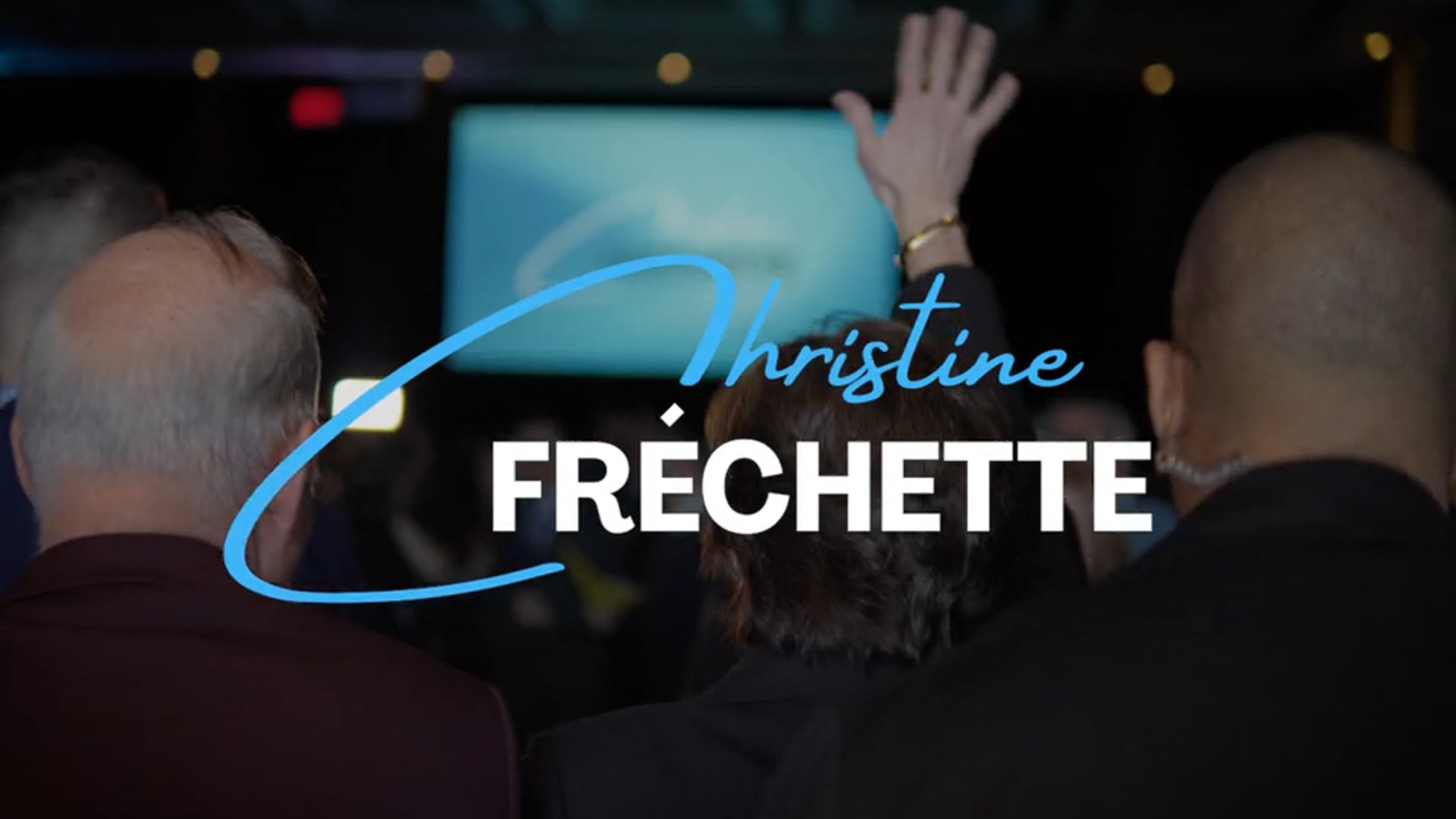 Christine Fréchette ∣ Course chefferie CAQ ∣ Promo ∣ 2026