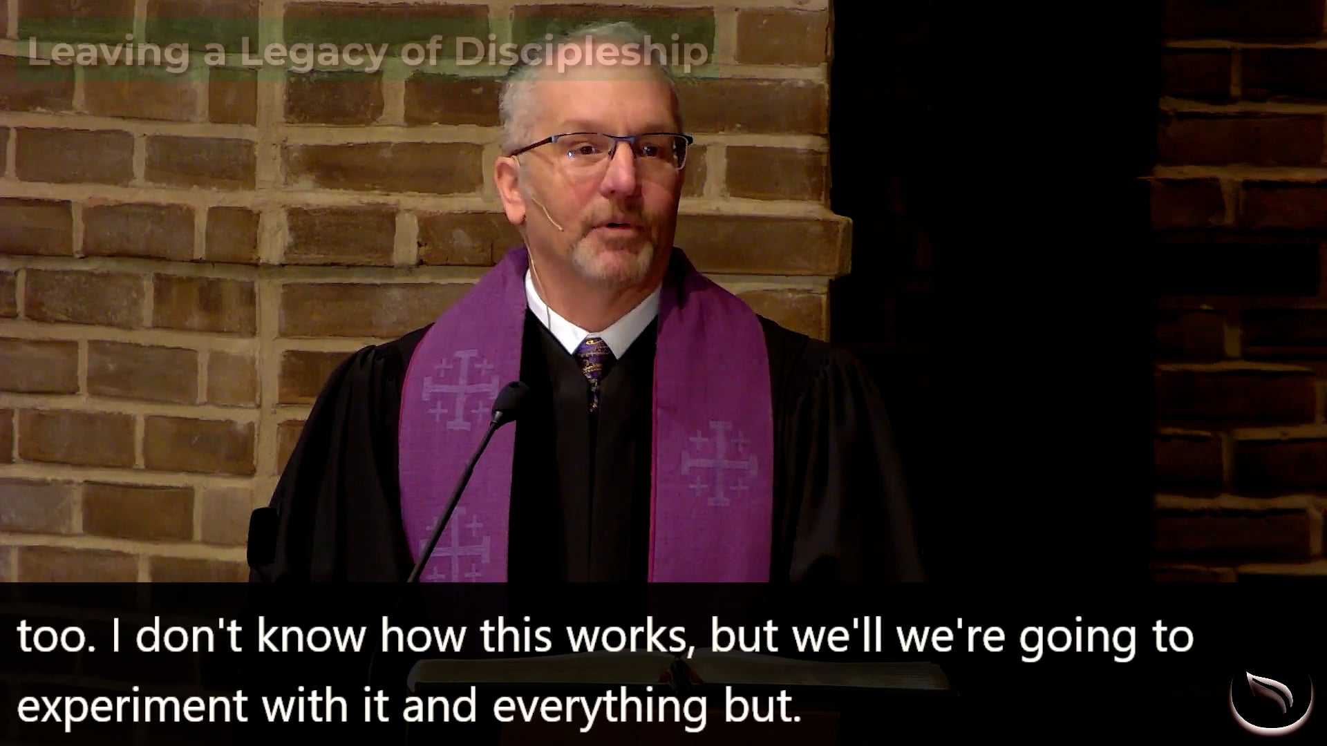 3-29-2026: Leaving a Legacy...of Discipleship