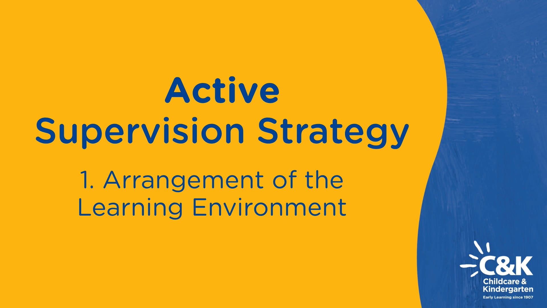 1. Arrangement of the Learning Environment. FINAL | Videos & Movies on ...