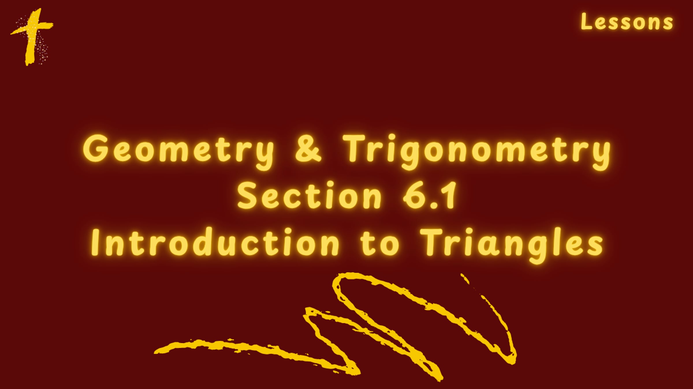 Geometry & Trigonometry Section 6.1 Introduction to Triangles | Videos ...