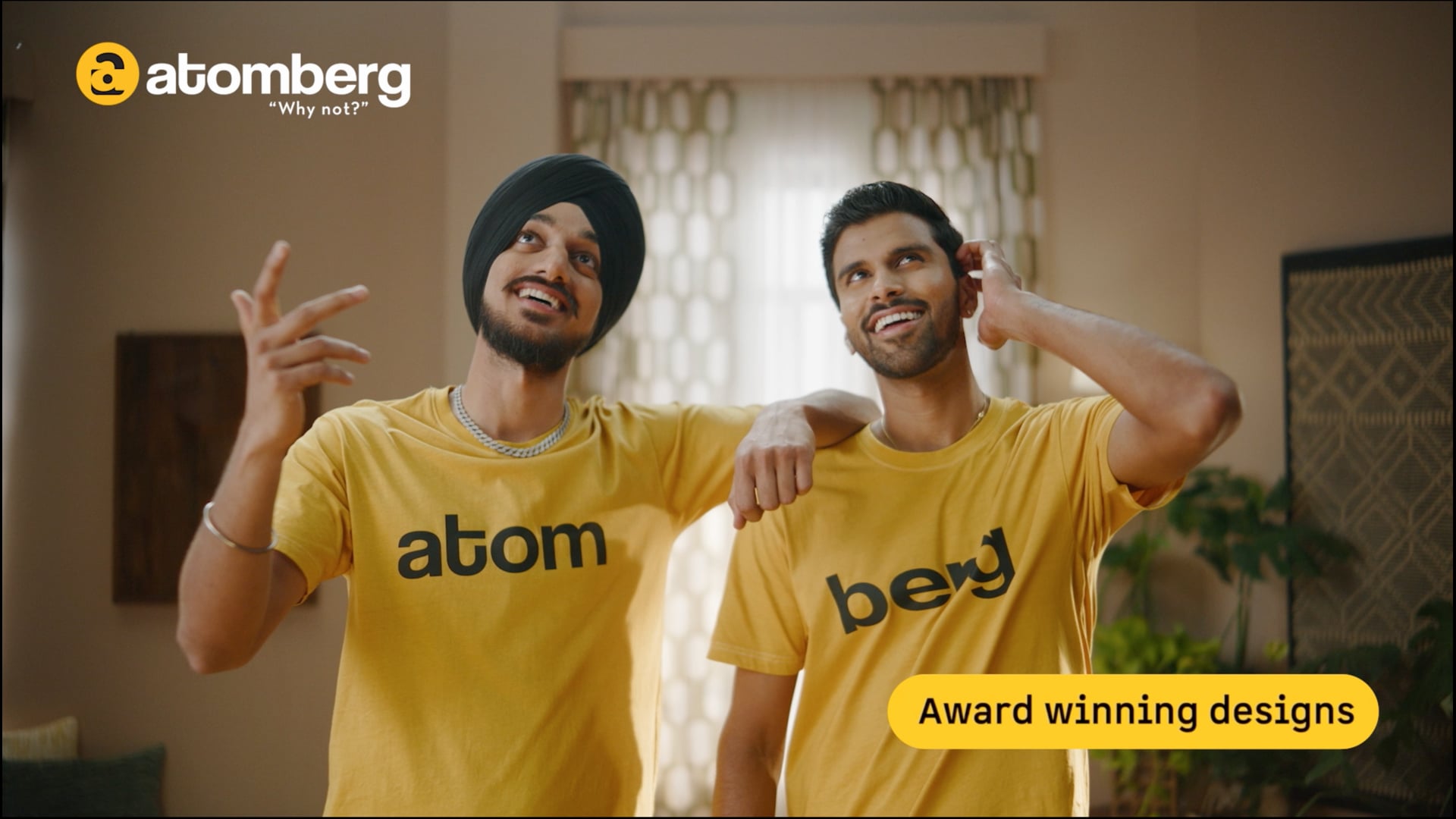 Atomberg feat Arshdeep & Washington Sundar