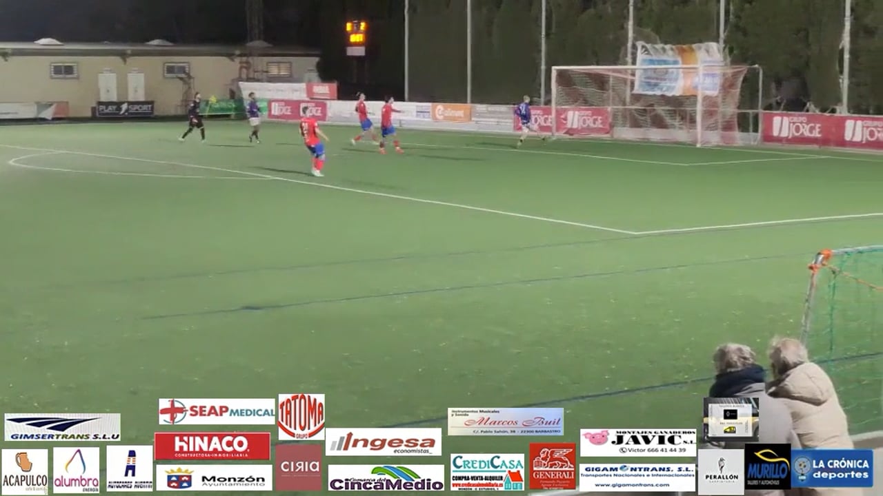 (RESUMEN y GOLES) Zuera 0-4 At.Monzón Alumbra / J 29 / 3ª RFEF