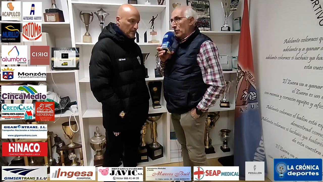 ISMAEL MARIANI (Entrenador Monzón) CD Zuera 0-4 At.Monzón Alumbra / J 29 / 3ª RFEF