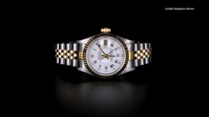Pre-Owned Rolex Datejust Womens 26mm Automatic Stainless Steel and 18kt Yellow Gold Watch