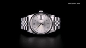 Pre-Owned Rolex Datejust Mens 36mm Automatic Stainless Steel and 18kt White Gold Watch