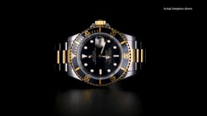 Pre-Owned Rolex Submariner Mens 40mm Automatic Stainless Steel and 18kt Yellow Gold Watch
